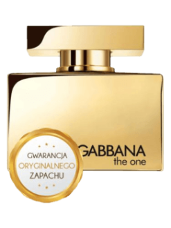 the one gold dolcegabbana